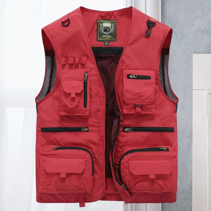 Ademende Mesh Ritszak Vest