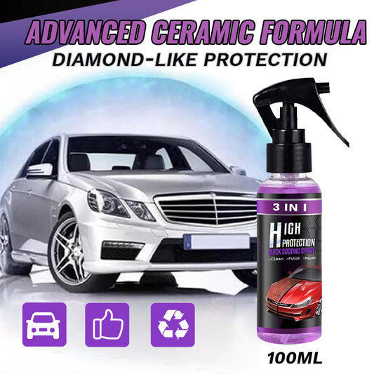 3-IN-1 Hoogwaardige Snelle Auto Coating Spray met Hoge Bescherming