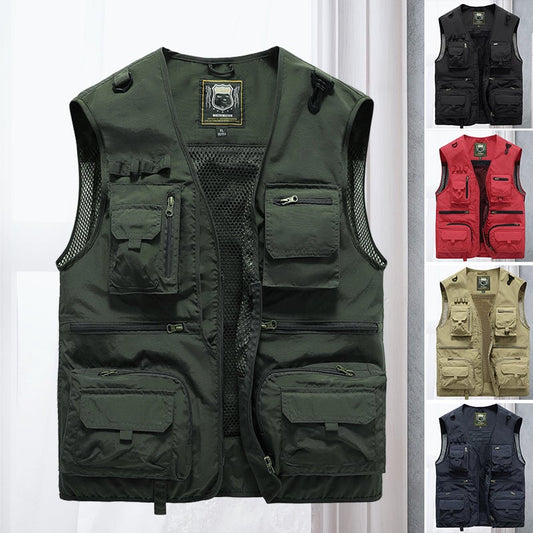 Ademende Mesh Ritszak Vest