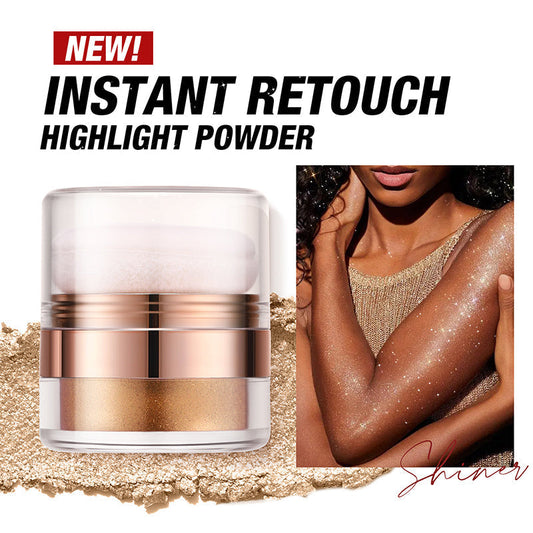 Instant Retouch Body Highlight Poeder met Poeder Pad